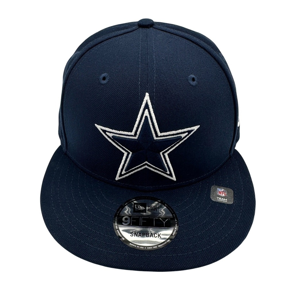 New Era Dallas Cowboys NFL 9FIFTY Snapback Hat Navy White Embroidered Star